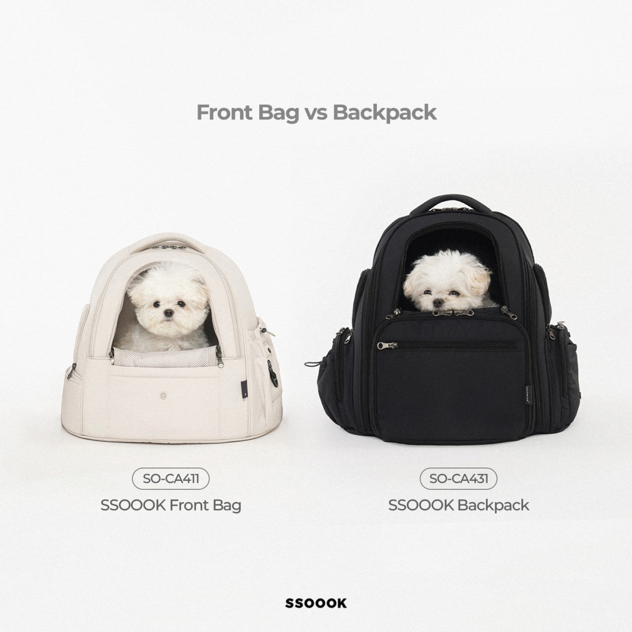 フロントバッグ vs バックパック 違いは何ですか？