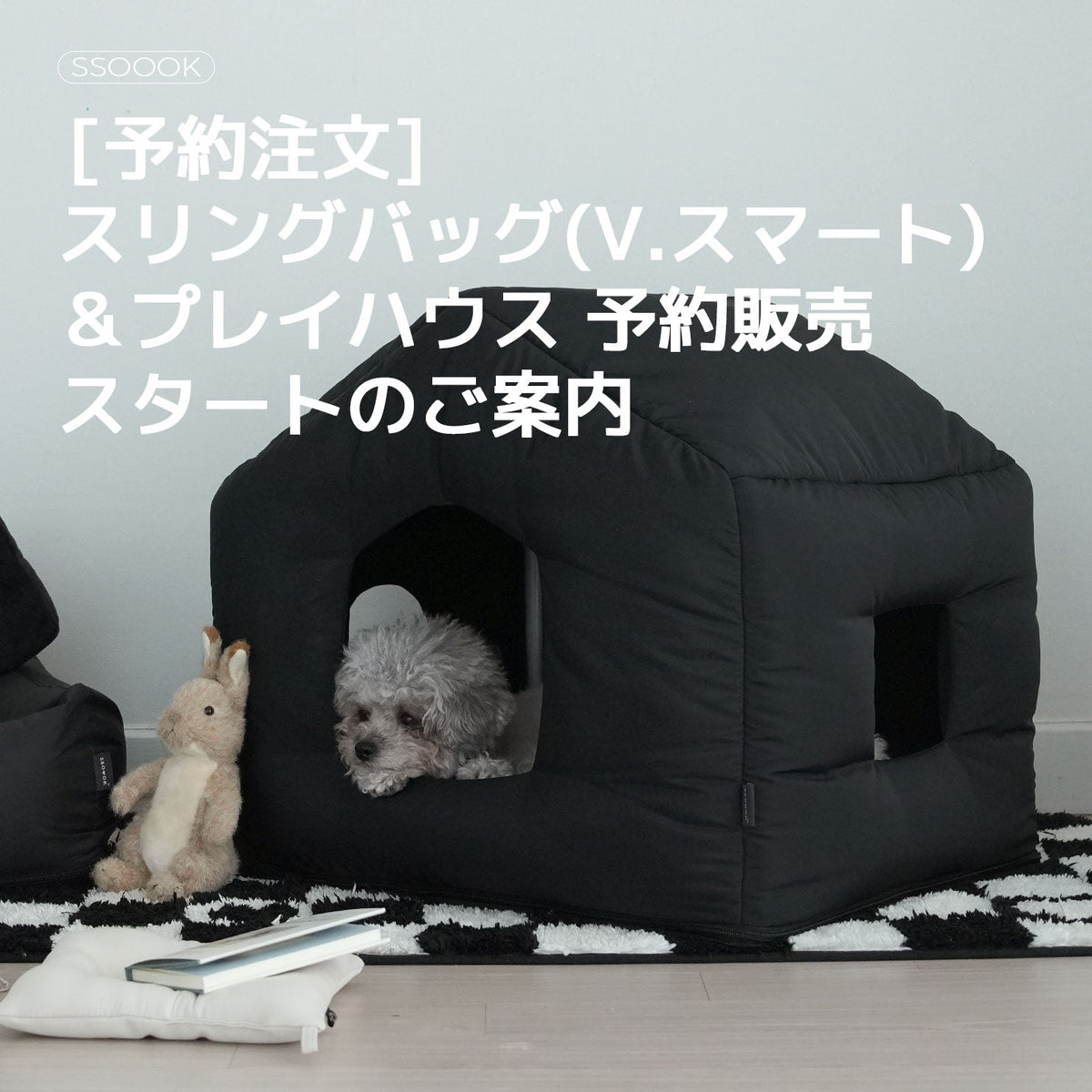 [予約注文] スリングバッグ(V.スマート)＆プレイハウス 予約販売スタートのご案内