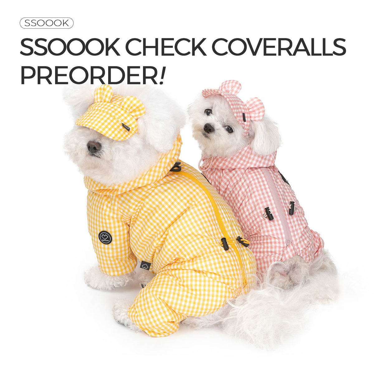 [予約受付] SSOOOK チェックカバーオール 予約販売開始のお知らせ (10/7順次発送)
