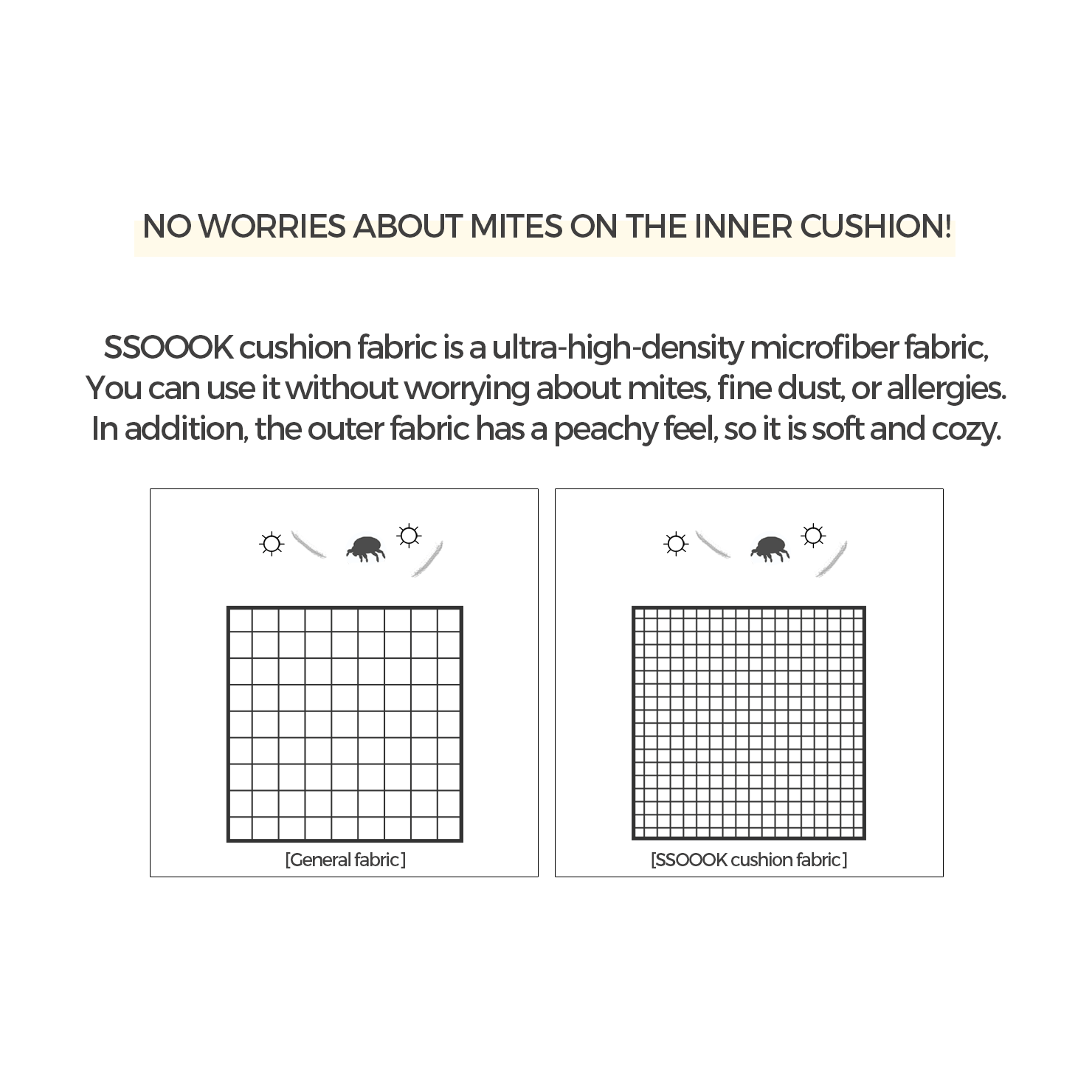 [SO-BD403] SSOOOK Tunnel-Shaped Cushion Set (Sling Bag Microfiber Cushion)