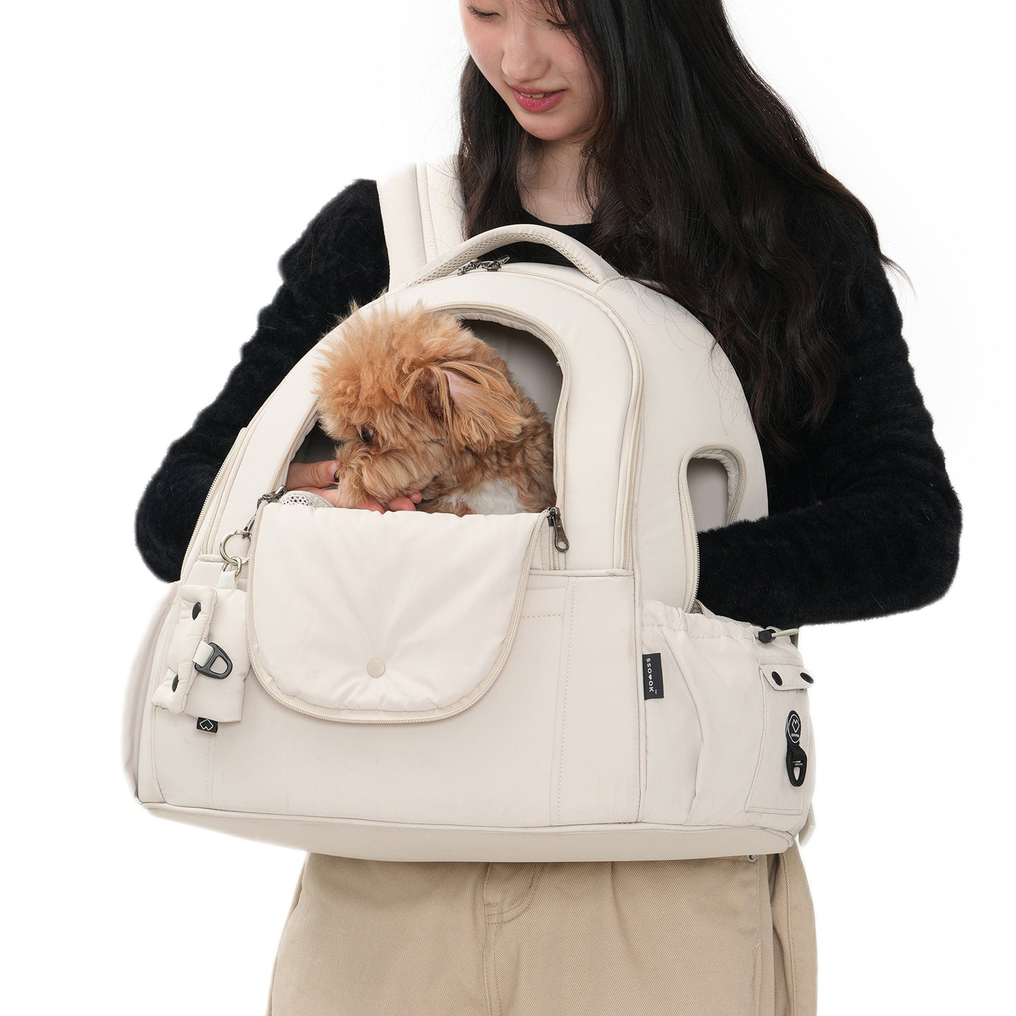 [SO-CA413] SSOOOK DOUBLE WINDOW FRONT BAG